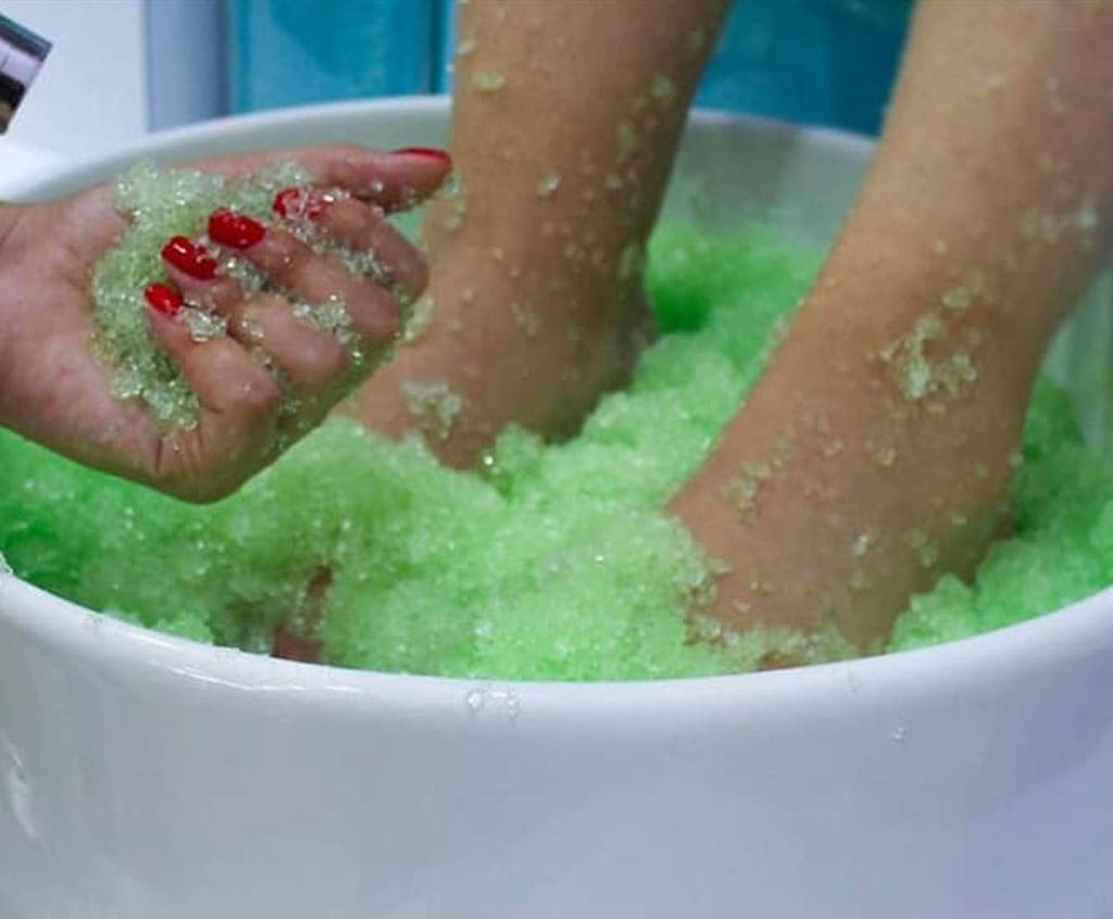 Tratamientos de pedicura Jelly Spa en Lorena Vicedo